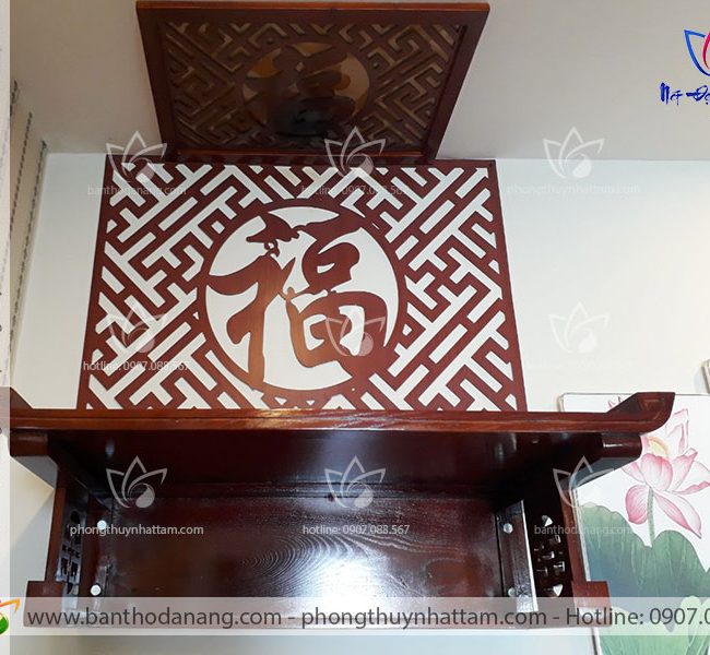 Bàn thờ treo tường thông minh đơn giản - TT008 1 ban tho treo BTT 21A65