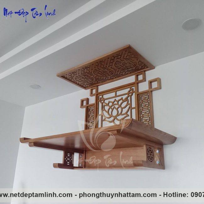 Bàn thờ treo tường mẫu TT003 3 9