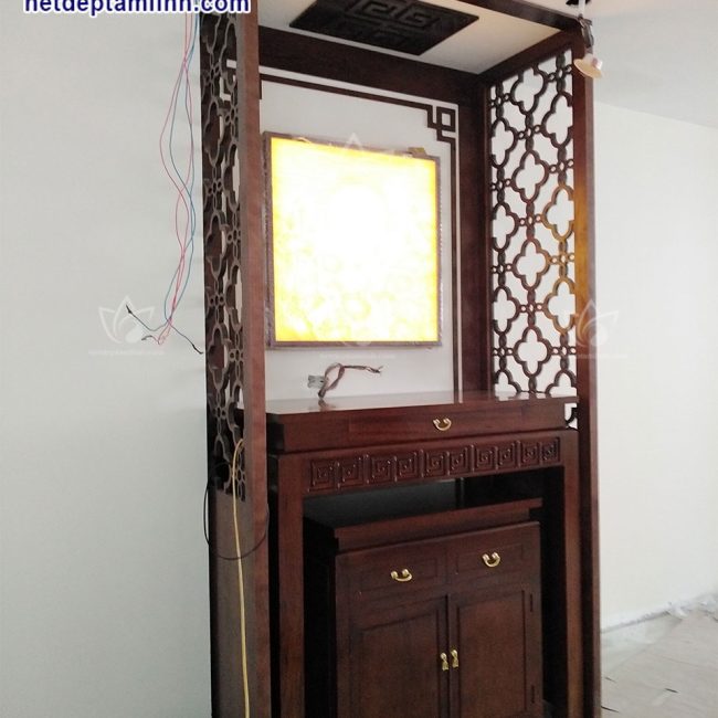 Bàn thờ hiện đại -BTD011 3 Mau ban tho chung cu vach ngan D11076