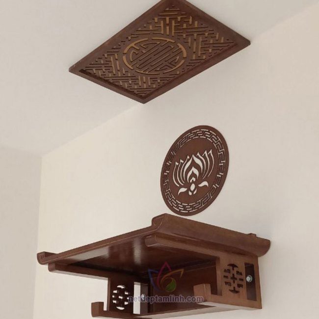 Trang thờ Phật treo tường - TT032 6 aeff930ce435136b4a24
