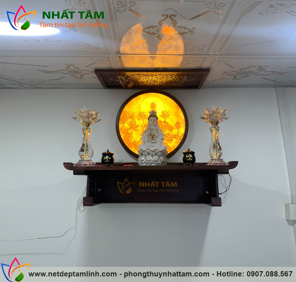 mẫu bàn thờ Phật