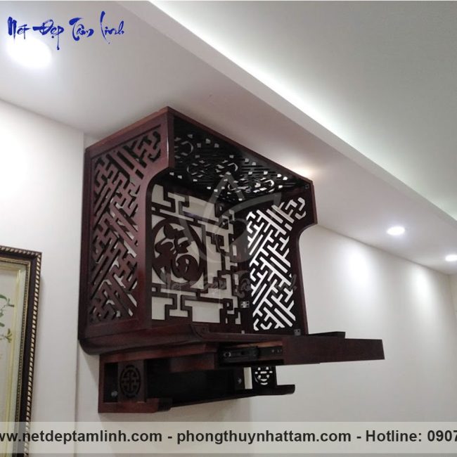 Bàn thờ treo chung cư