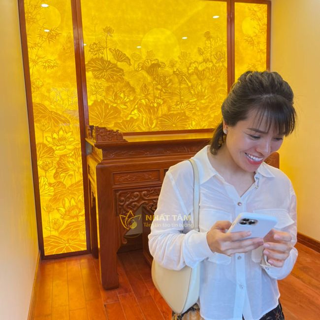 TTC 4010 4 Tranh Hoa Sen Truc